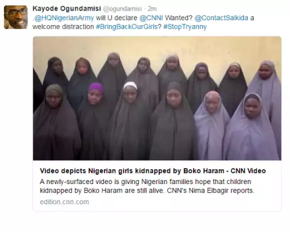Nigerians Blast Army On Twitter For Declaring Journalist Ahmad Salkida Wanted